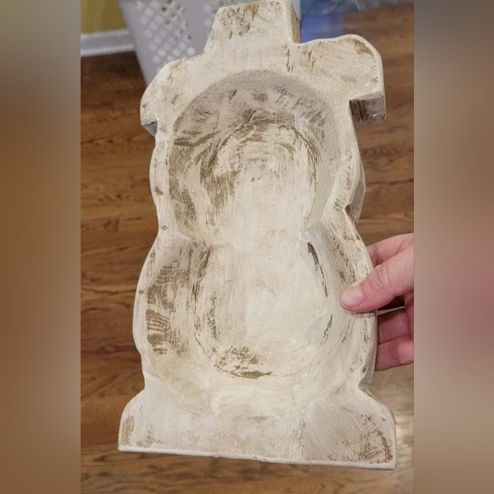 Dough Bowl Snowman